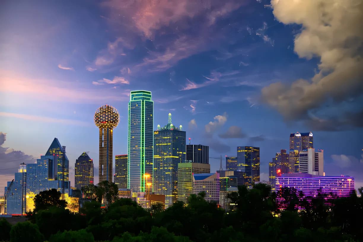 Dallas–Fort Worth skyline